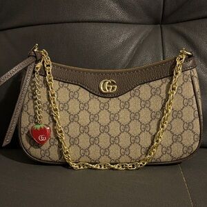 🍓GUCCI Ophidia Charm Small Shoulder Bag🍓